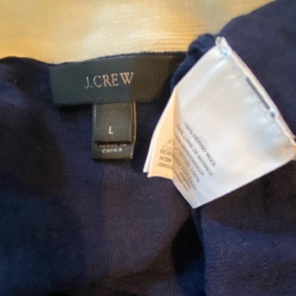 J.crew merino wool cold shoulder sweater.L - Picture 4 of 6